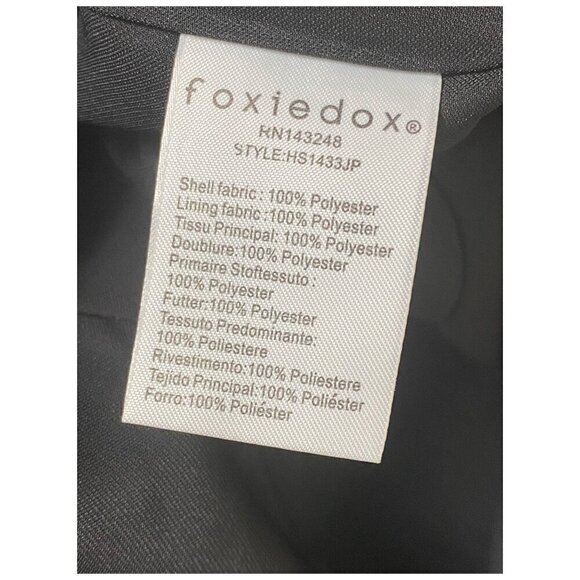 FOXIEDOX Anthropologie NWT $145 Wild Floral Boho Print Cropped Leg Jumpsuit Med - Picture 12 of 13